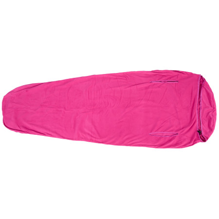 Sacco lenzuolo Warmpeace Polartec Micro Mummy 195 cm rosa Berry