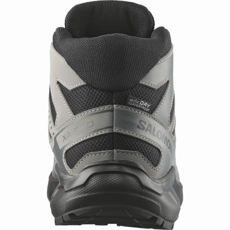 Scarpe da bambino Salomon Xa Pro Mid Wp J Black-Sedona Sage-Wrought Iron