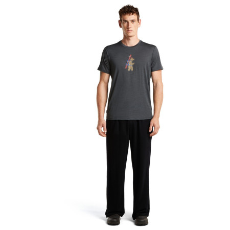 Maglietta da uomo Icebreaker Men Merino 150 Tech Lite Bear Tour