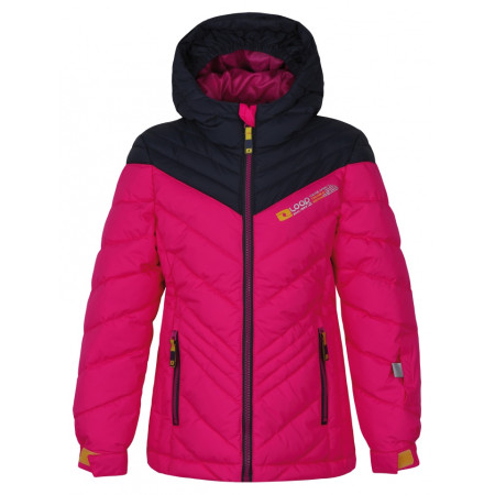 Giacca da sci per bambini Loap Omrava rosa Pink