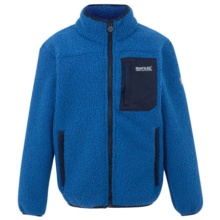 Felpa da bambino Regatta Junior Frankie Warm Fleece blu Snorkel Blue
