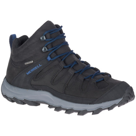 Scarpe da uomo Merrell Ontonagon Peak Mid Wp nero Black/Rock