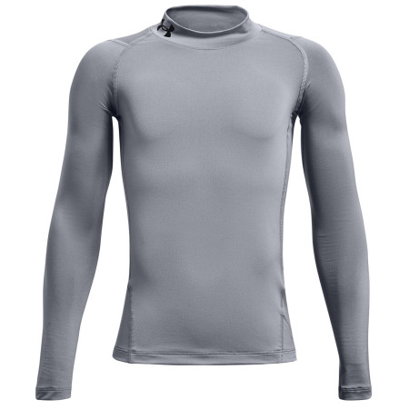 Maglietta sportiva per bambini Under Armour HG Armour Mock LS Gray grigio Gray