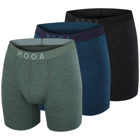 Boxer da uomo MOOA MerinoSilk 6in 3-pack