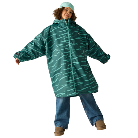 Cappotto impermeabile per bambini Regatta Junior Changing Robe Mediterranea