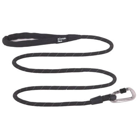 Guinzaglio per cane Mountain Paws Extra Long Rope Dog Lead nero Black