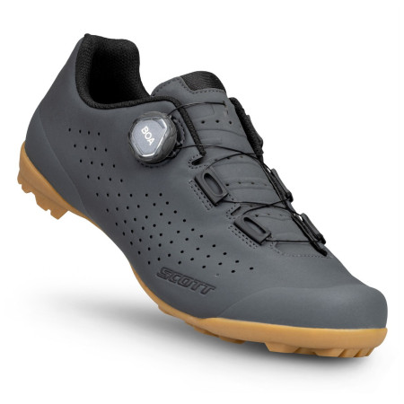 Scarpe da ciclismo da uomo Scott Gravel Pro grigio scuro matt grey/black