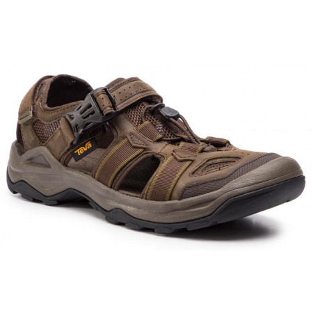Sandali da uomo Teva Omnium 2 Leather marrone TurkishCoffee