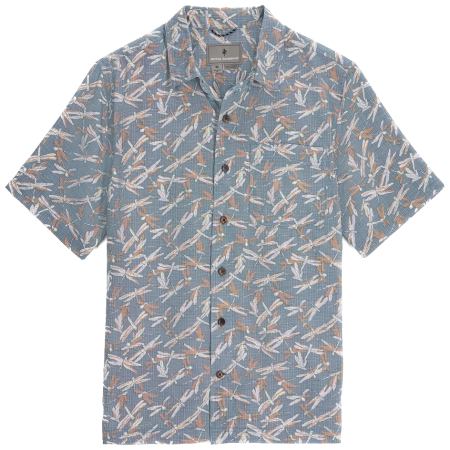 Camicia da uomo Roayal Robins M Camino Pucker S/S