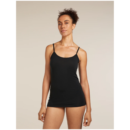 Canotta da donna Icebreaker Merino 150 Siren Cami nero BLACK