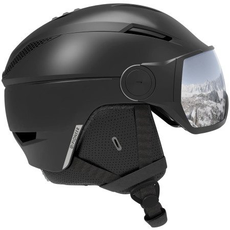 Casco da sci Salomon Pioneer Visor Black