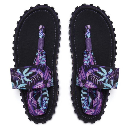 Sandali da donna Gumbies Slingback Purple Haze nero/viola černá/fialová