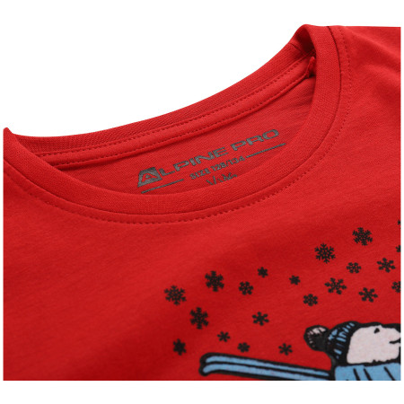Maglietta da bambino Alpine Pro Ecco 2 Red