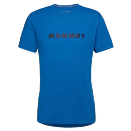 Maglietta da uomo Mammut Core T-Shirt Men Logo blu ice