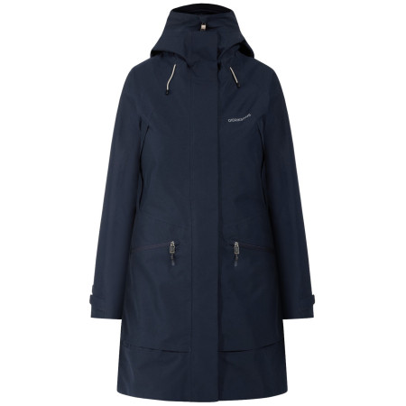 Cappotto softshell da donna Didriksons Ilma Wns Parka 8 blu scuro Dark Night Blue