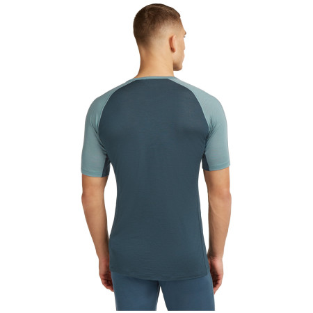 Maglietta funzionale da uomo Icebreaker M Mer 125 ZoneKnit SS Crewe