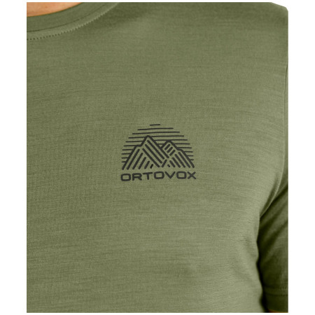 Maglietta funzionale da uomo Ortovox 120 Cool Tec Mtn Stripe