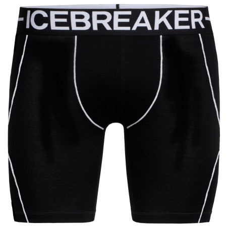Boxer da uomo Icebreaker M's Anatomica Zone Long Boxers nero Black