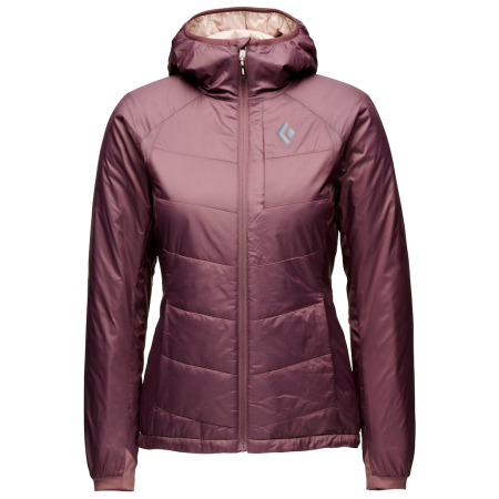 Giacca da donna Black Diamond W Solution Hoody bordeaux Fig