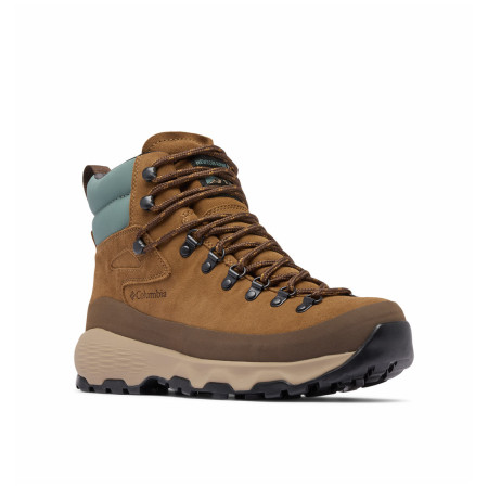 Scarpe da trekking da uomo Columbia Newton Alpine Pt™ marrone/blu Light Brown, Metal