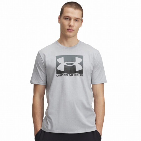 Maglietta da uomo Under Armour M Boxed Sports Updated Ss grigio ModGrayLightHeather/Black