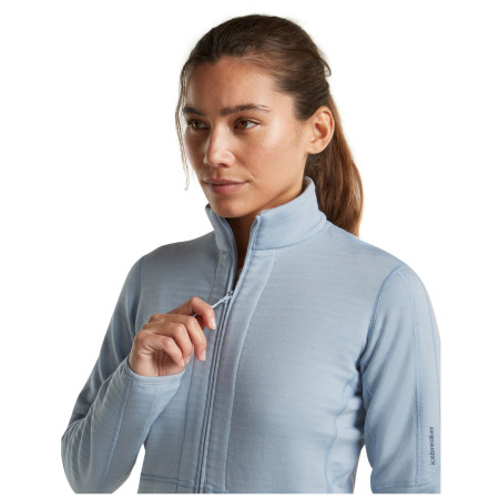 Felpa da donna Icebreaker W Mer 400 RealFleece Descender LS Z