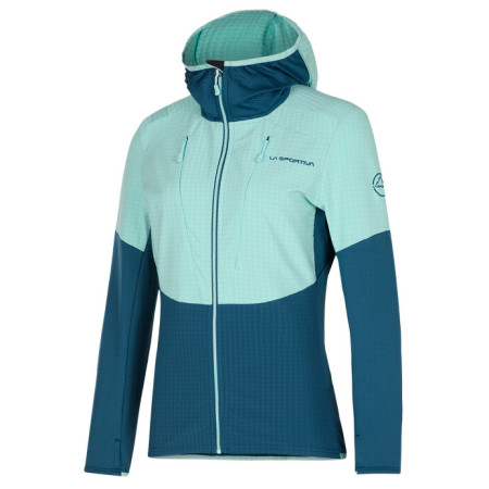 Felpa da donna La Sportiva Session Tech Hoody W blu Storm Blue/Iceberg