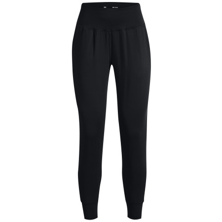 Leggings da donna Under Armour Meridian Jogger nero Black / / Metallic Silver