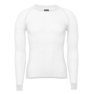 Maglietta Brynje of Norway Super Micro Shirt w/rib bianco white