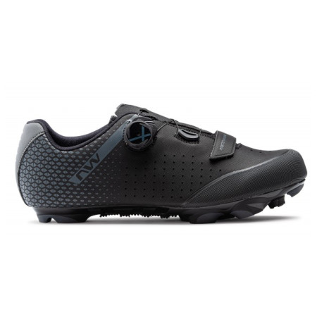 Scarpe da ciclismo da uomo Northwave Origin Plus 2 nero/grigio Black/Dark grey