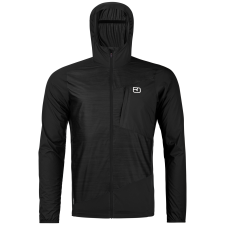 Giacca softshell da uomo Ortovox Trace Windbreaker Jacket M nero Black Raven