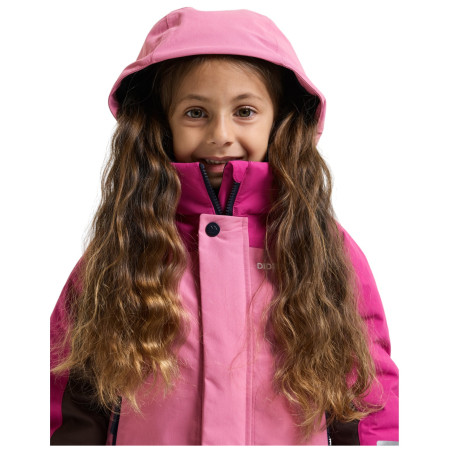 Giacca invernale per bambini Didriksons Neptun Kids Jkt 5 Heather Pink