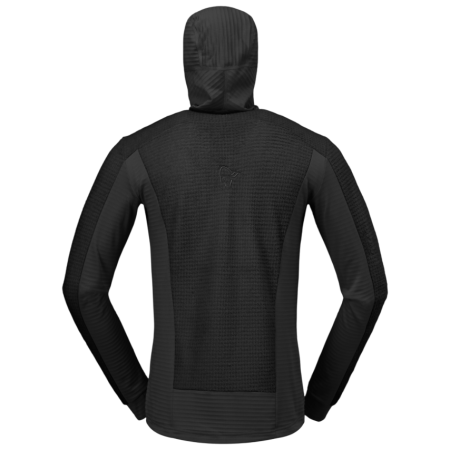 Felpa funzionale da uomo Norrona falketind Alpha120 Zip Hood