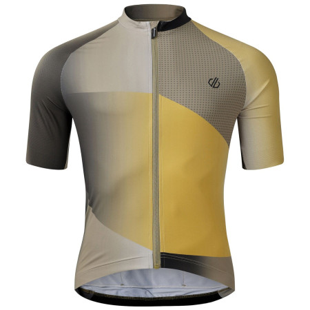 Maglia da ciclismo da uomo Dare 2b Lightning Short Sleeve Printed Jersey verde/grigio BoaGradPrint