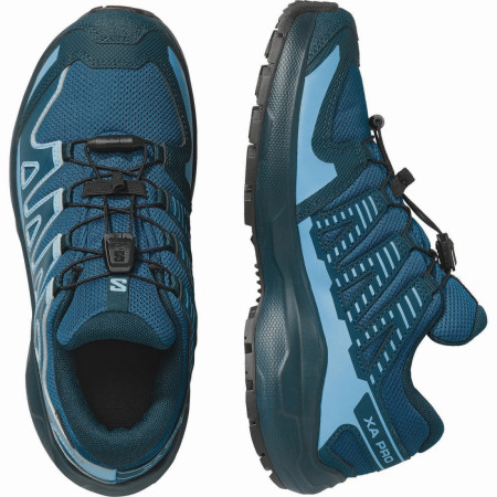 Scarpe da bambino Salomon Xa Pro Wp J Mykonos Blue