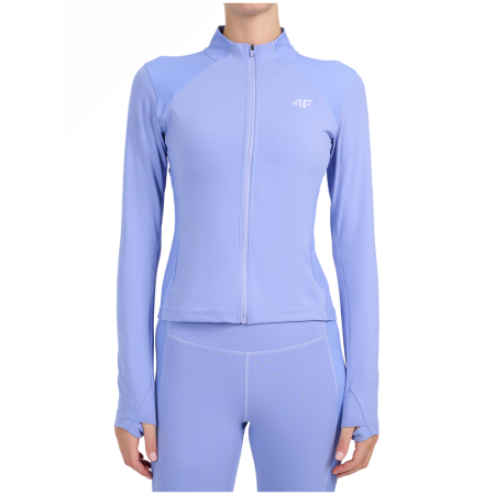 Felpa tecnica da donna 4F Sweatshirt Fnk F0917 azzurro Light Blue