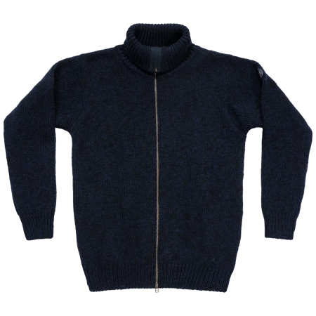 Maglione Devold Nansen Wool Cardigan blu scuro Navy
