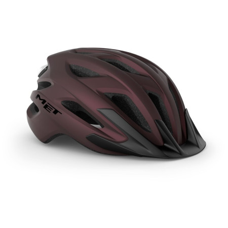 Casco da ciclismo MET Crossover bordeaux matná burgundy