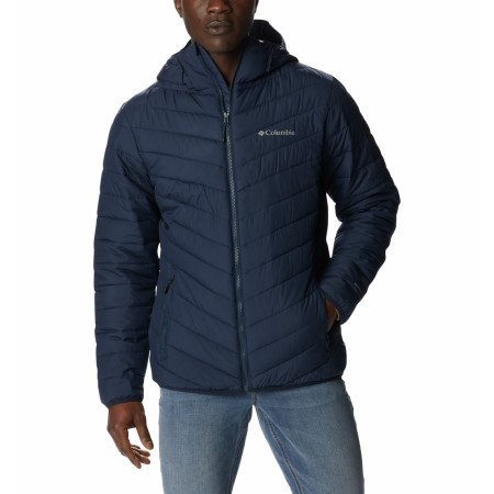 Giacca da uomo Columbia Eddie Gorge™ Hooded Jacket blu scuro Collegiate Navy