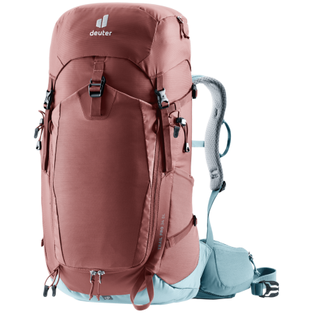 Zaino Deuter Trail Pro 34 SL bordeaux caspia-dusk