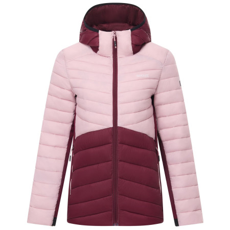 Giacca da donna Regatta Womens Hooded Leedre Hybrid rosa PwdrLlc/Fig
