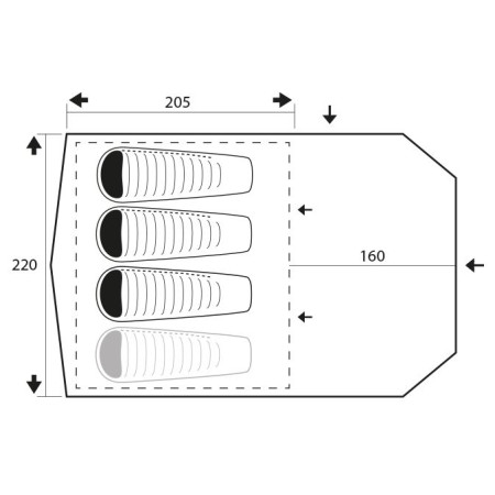 Tenda familiare Trimm Focus