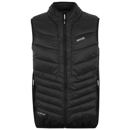 Gilet da uomo Regatta Leedre Hybrid B/W nero Black