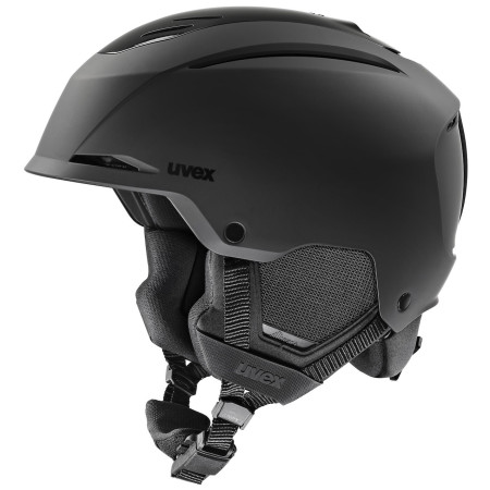 Casco da sci Uvex Resolution nero black matt