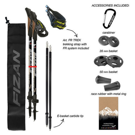 Bastoncini da nordic walking Fizan R-Evolution Pro