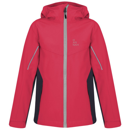 Giacca softshell per bambini Hannah Capra Jr rosa geranium/night sky