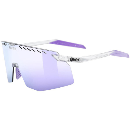 Occhiali da sole Uvex Pace Stage rosa chiaro CLEAR / MIR.PINK
