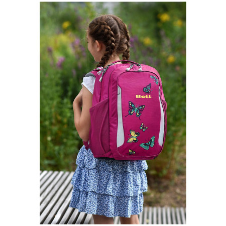 Zaino per la scuola elementare Boll School Mate 20 Butterflies