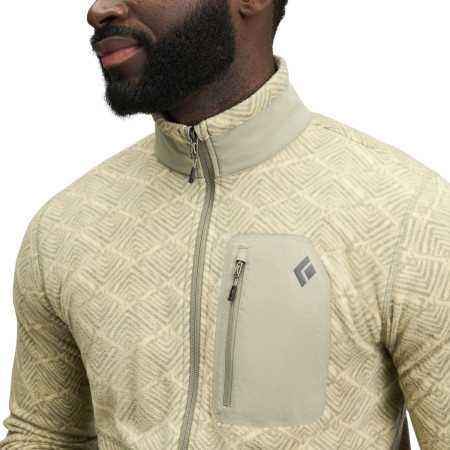 Felpa da uomo Black Diamond Rift HZ Fleece Jacket