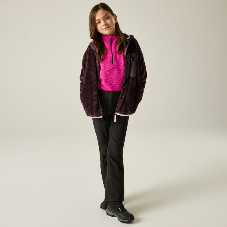 Felpa da bambino Dare 2b Powder Fleece Hucklbr/PkHz